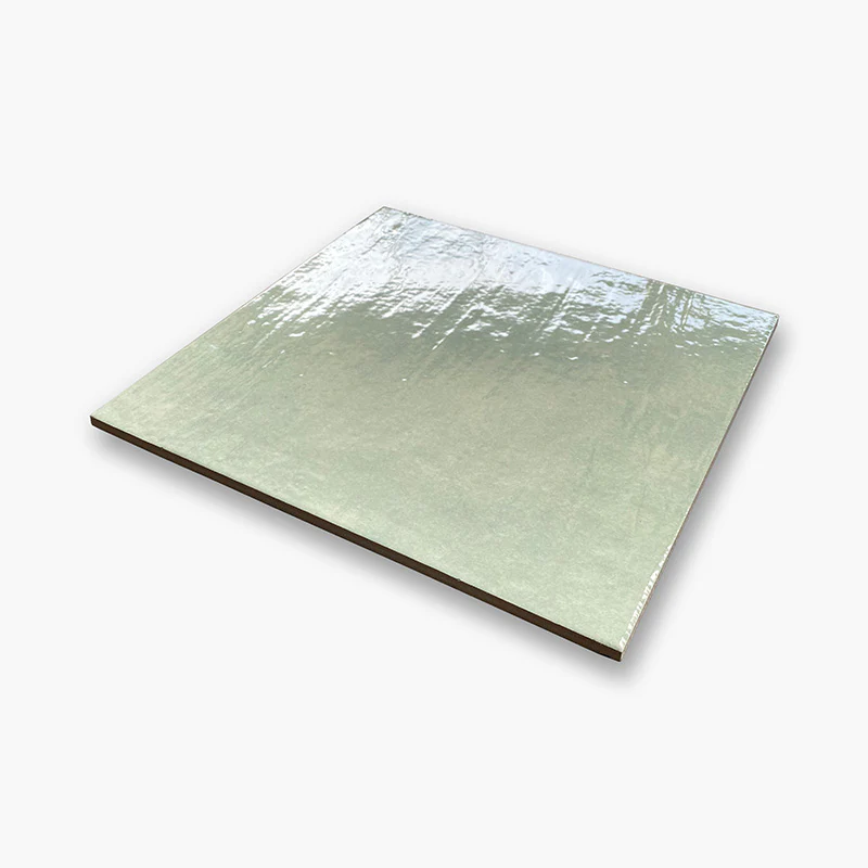 Palinuro Acquamarina - Gres Porcellanato Tinta Unita Verde 34x34 Lucido - Image 3