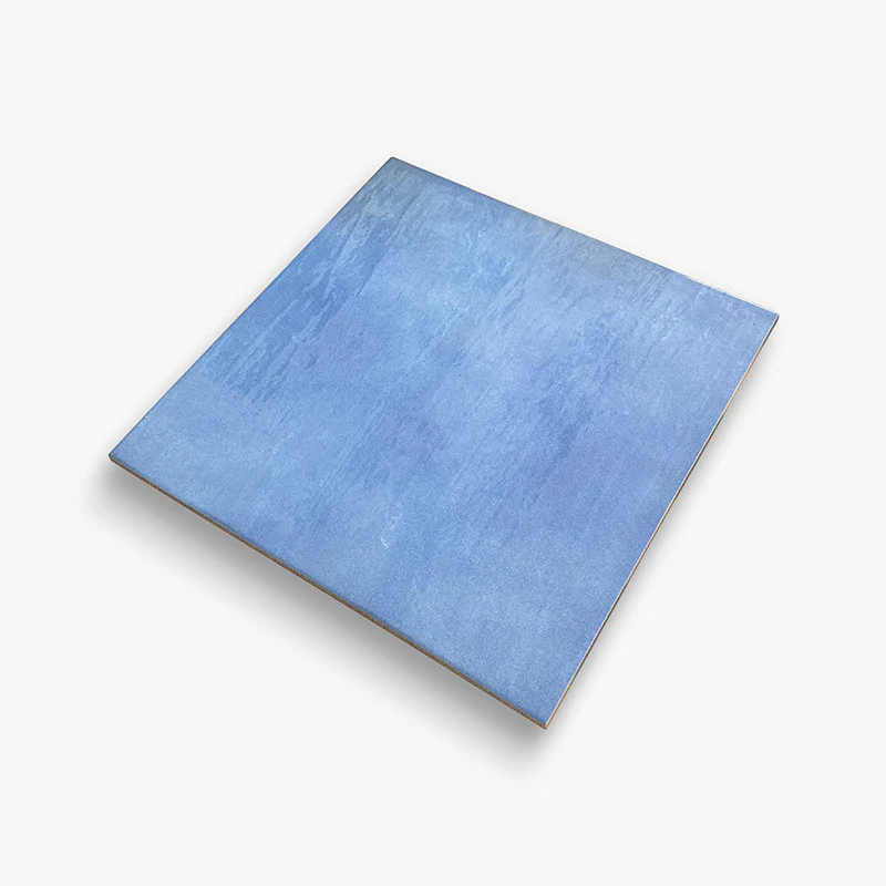 Palinuro Azzurro - Gres Porcellanato Tinta Unita Azzurro 34x34 Lucido - Image 2