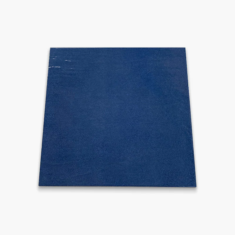 Palinuro Blu Notte - Gres Porcellanato Tinta Unita Blu 34x34 Lucido - Image 2