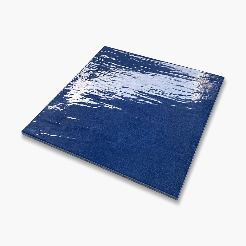 Palinuro Blu Notte - Gres Porcellanato Tinta Unita Blu 34x34 Lucido - Image 3