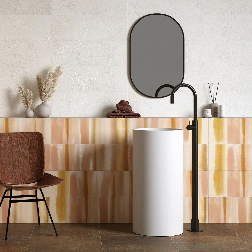 Materia Wall Nuance Warm - Rivestimento Decorativo Effetto Carta da Parati 25x75