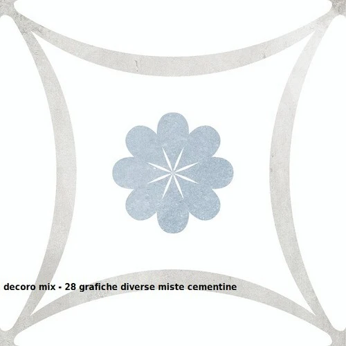 Cementine Mix 20x20 - Rivestimento Bagno Effetto Cementina 20x20 - Image 6