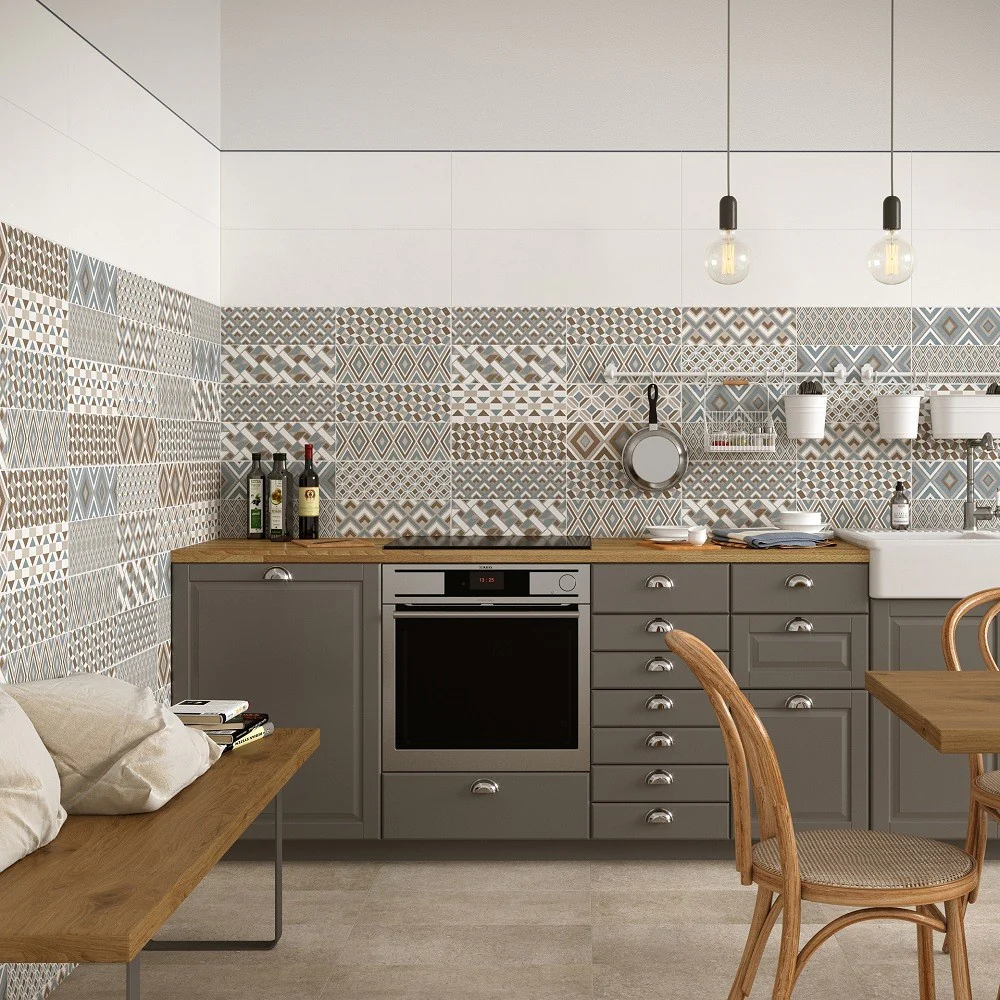 Le Crete Glamour - Rivestimento Decoro Geometrico Opaco 25x75 - Image 6
