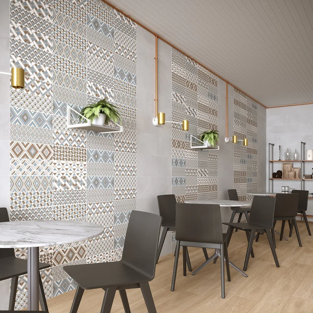 Le Crete Glamour - Rivestimento Decoro Geometrico Opaco 25x75 - Image 7