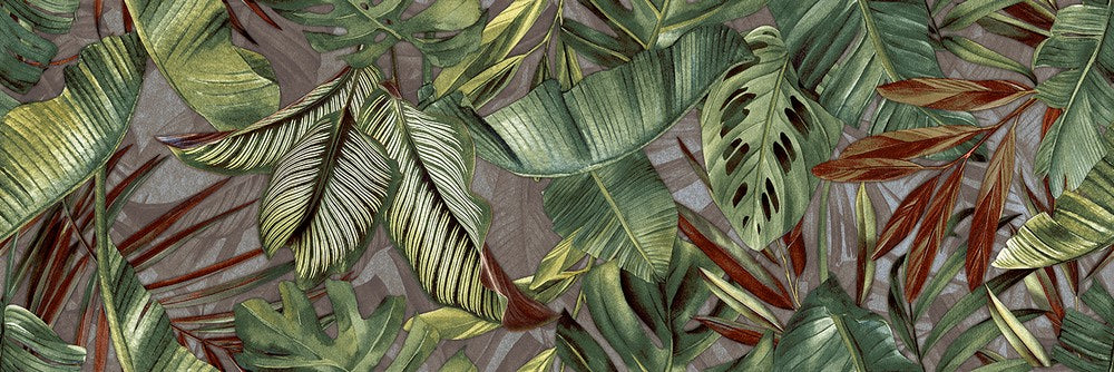 Vibes Decoro Jungle - Rivestimento a Decoro Floreale  33x100 - Image 2
