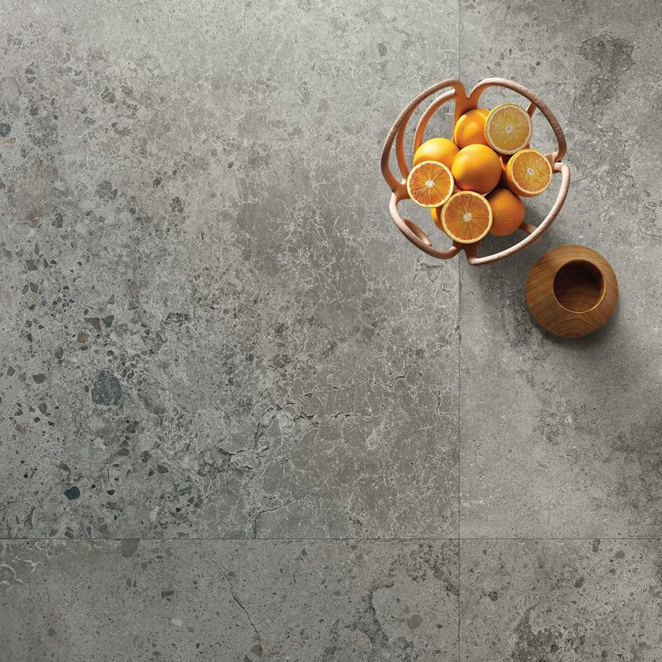 Pietra Viva Antracite - Gres Porcellanato Effetto Pietra 60x120 Rettificato