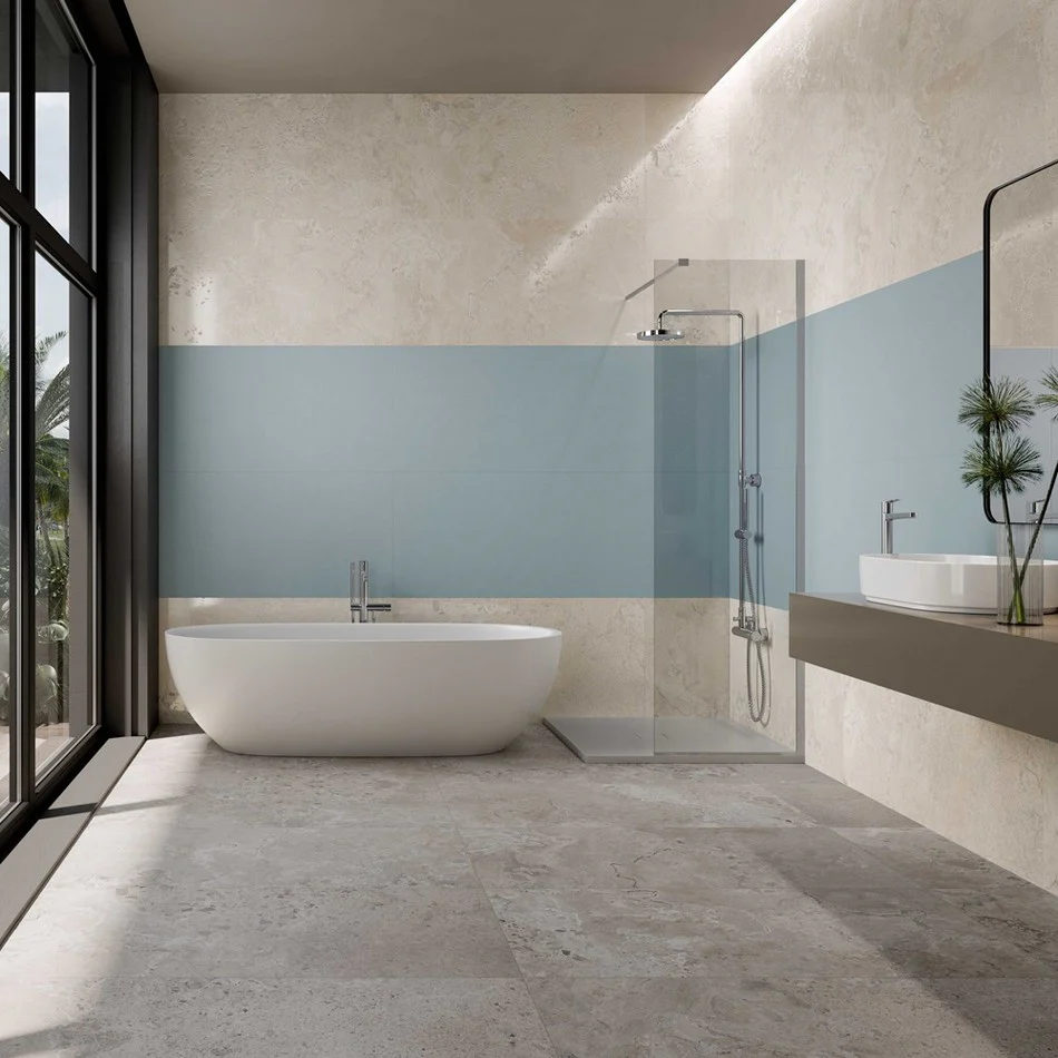Pietra Viva Grey  - Gres Porcellanato Effetto Pietra 60x120 Rettificato