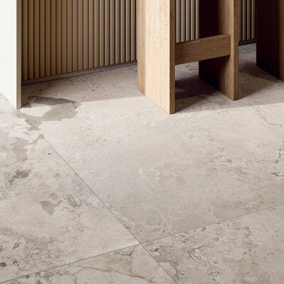 Pietra Viva Ivory  - Gres Porcellanato Effetto Pietra 120x120 Rettificato