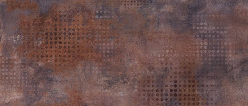 Plate Precious Dark - Gres porcellanato effetto metallo ossidato 60x120