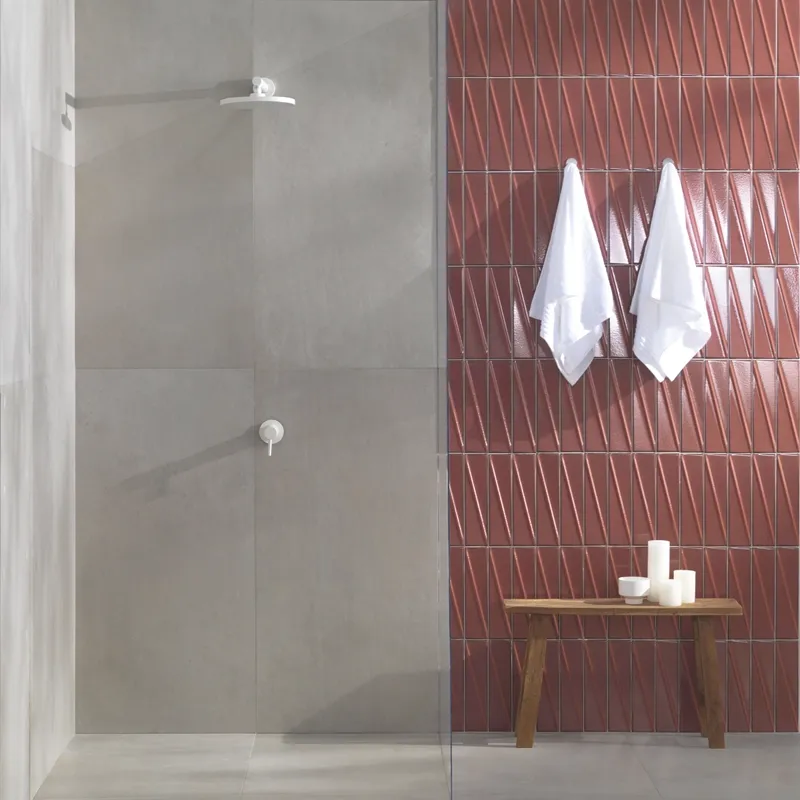Pulse Ruby – Rivestimento Ceramico Effetto Mattoncino 7x30 - Image 3