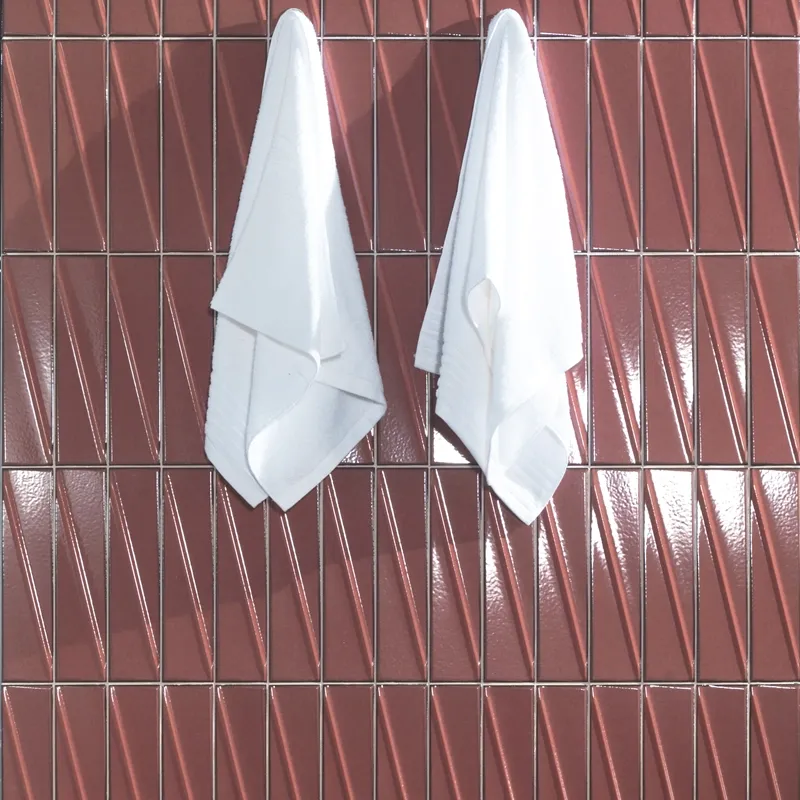 Pulse Ruby – Rivestimento Ceramico Effetto Mattoncino 7x30 - Image 5