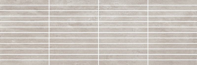 Race Grid Taupe - Rivestimento Effetto Mosaico Rigato 20x60