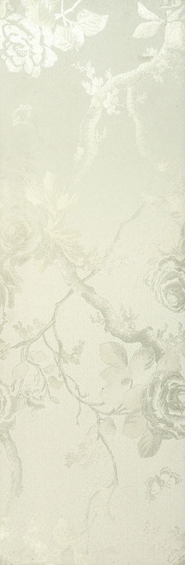 Roi Soleil Ivory - Decoro Floreale Opaco 24x72