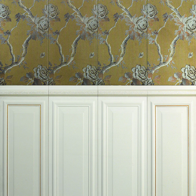 Roi Soleil Oro - Decoro Floreale Opaco 24x72