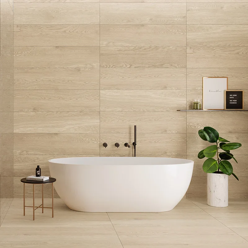 Rovere Chiaro - Gres Effetto Legno 30x120 Rettificato
