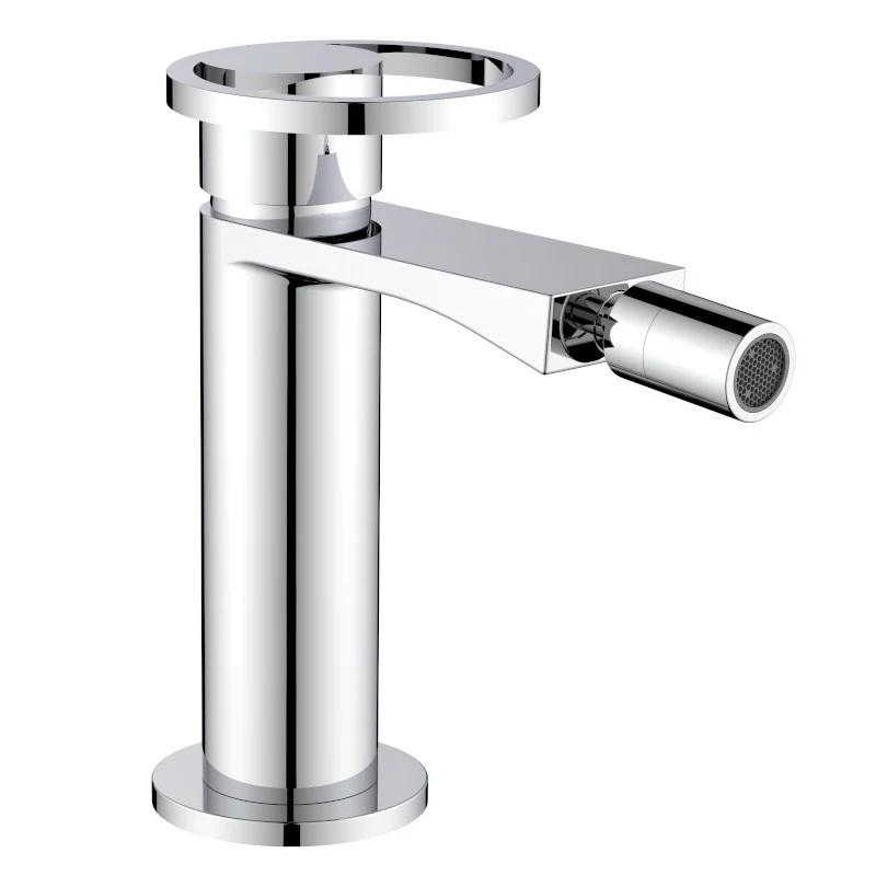 Skat - Miscelatore per bidet con scarico click clack