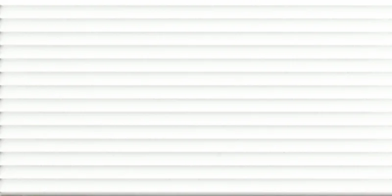 Sketches Bright White Hor 1 – Rivestimento Rigato Lucido 10x20 - Image 2