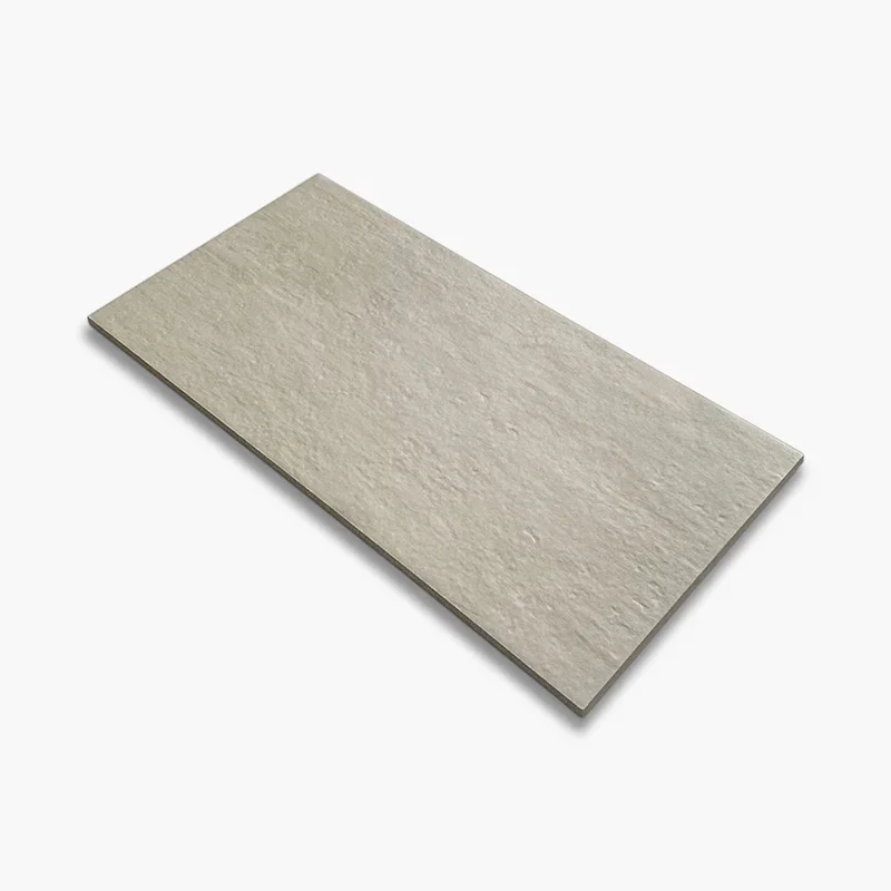 Stock Piastrelle Effetto Cemento Tortora per Esterno - Gres Porcellanato R11 21x43 SCONTATO - Image 2