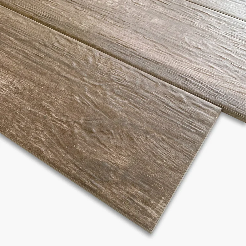 Stock Piastrelle Effetto Legno Marrone per Esterni - Gres Porcellanato 15x60 R11 SCONTATO - Image 4