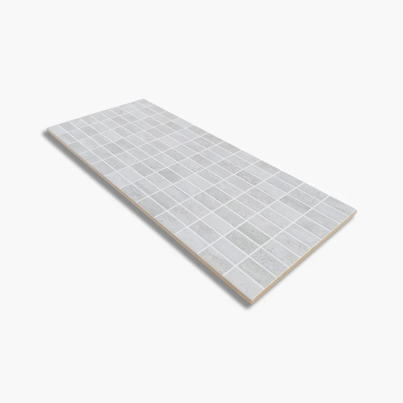 Stock Piastrelle Effetto Mosaico Grigio - Rivestimento Bagno e cucina 25x60 SCONTATO - Image 2
