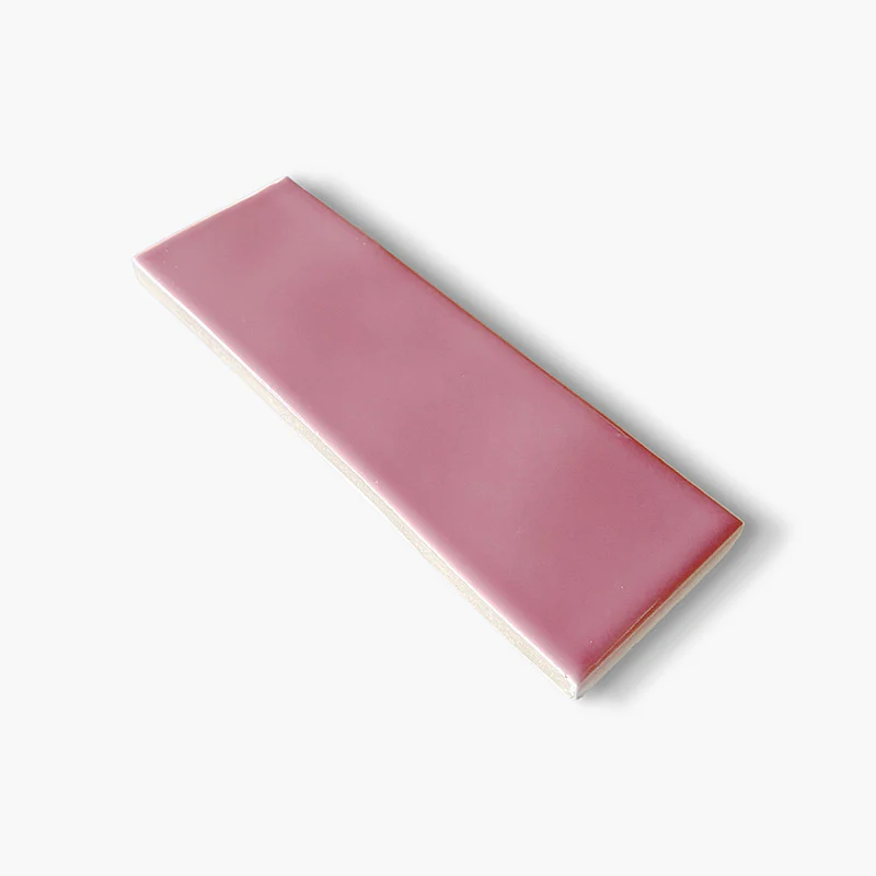 Stock Piastrelle Mattoncino Rosa - Rivestimento Lucido 5x15 SCONTATO