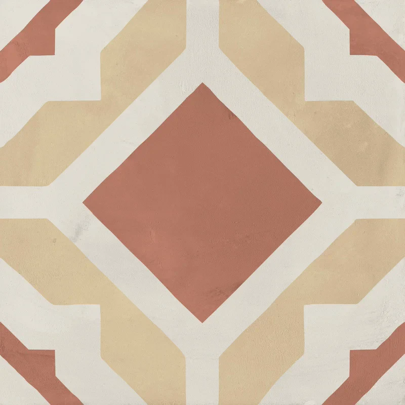Terra.Art Mix Tramonto Crema - Gres Effetto Cementine 20x20 - Image 5