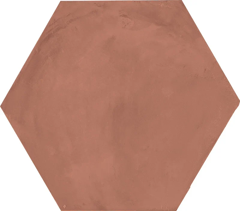 Terra.Art Tramonto Esagona - Gres Effetto Cemento Esagonale 25x21