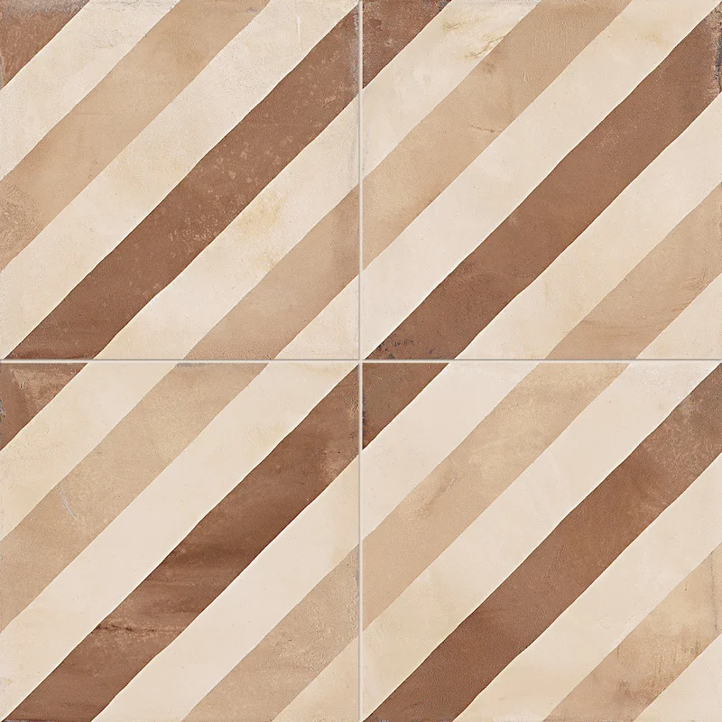 Terra Linea Calda - Gres Effetto Cementine 20x20 - Image 2