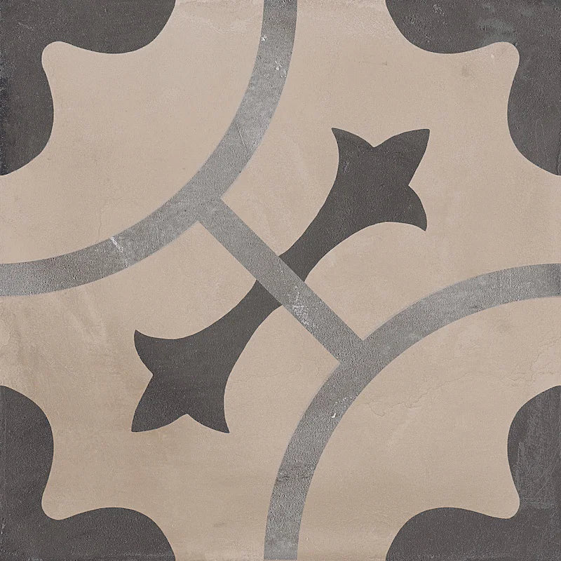 Terra Ornamento Freddo - Gres Effetto Cementine 20x20