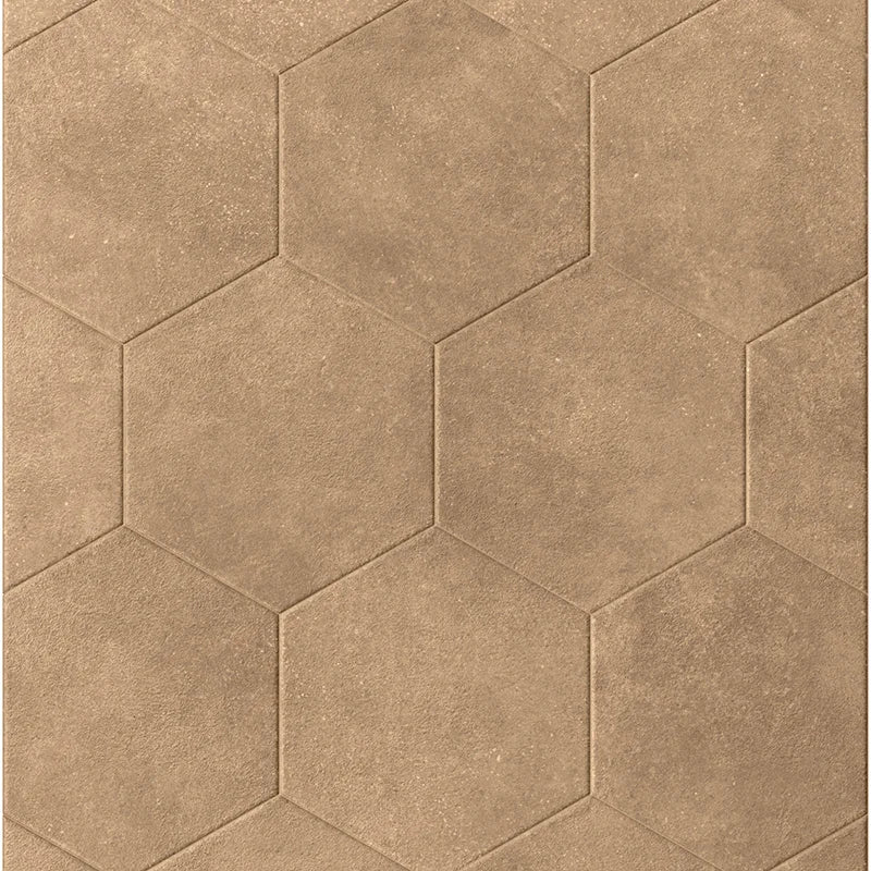 Terracreta Chamotte Esagona - Gres Effetto Creta 25x21 - Image 3