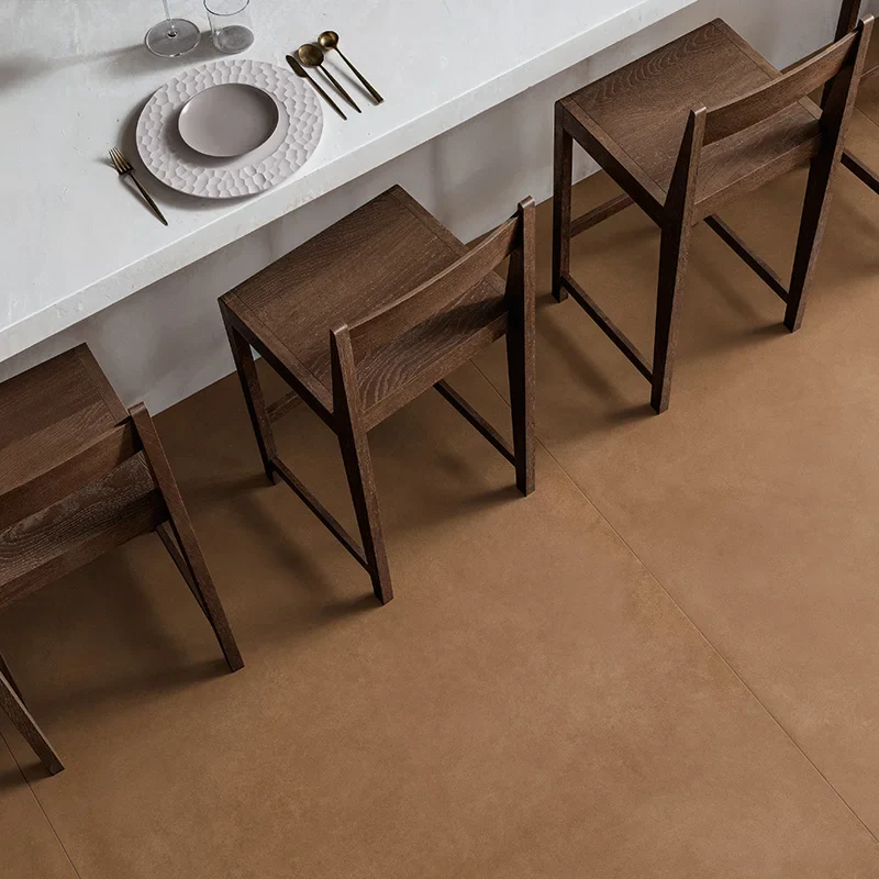 Terrae Caramel - Gres Effetto Cemento 90x90 Rettificato