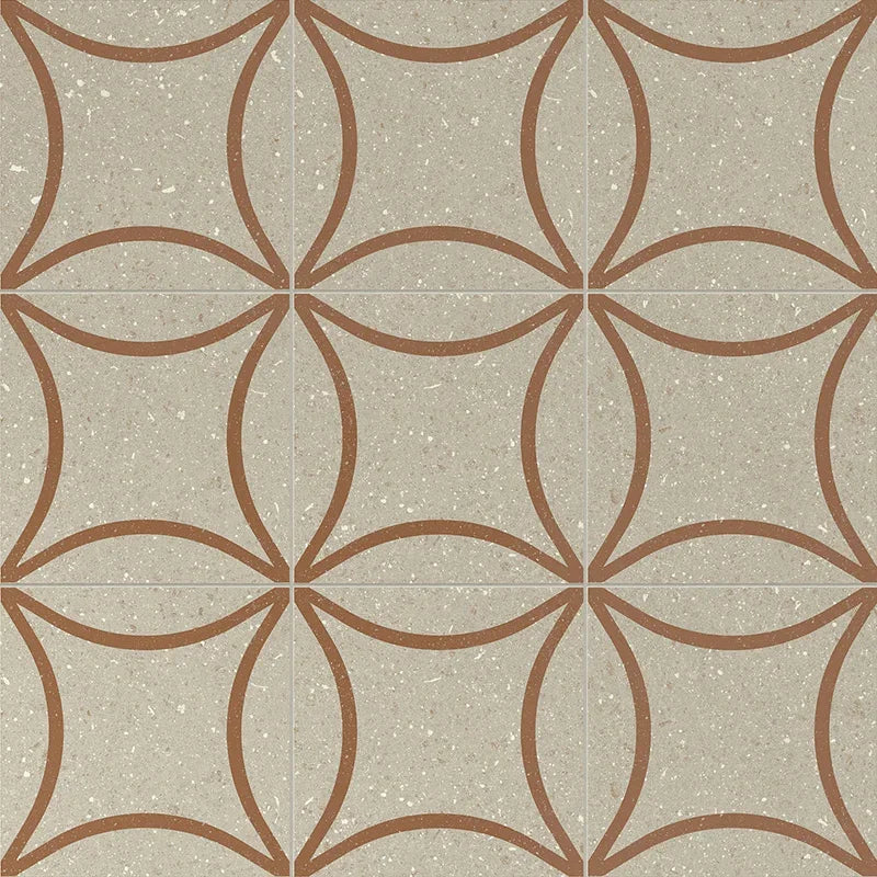 Terrasale Astro Sabbia - Gres Effetto Decoro Geometrico 20x20 - Image 3