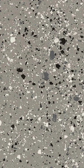 Terrazzotech Grigio R11 - Gres Effetto Marmetta Bocciardato Per Esterni 60x120 Rettificato