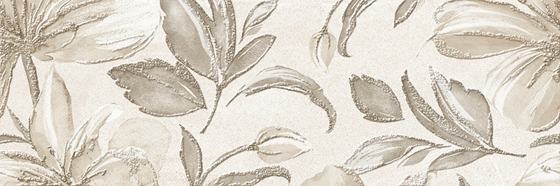 Trex Flora Ivory - Rivestimento Effetto Carta da Parati Floreale 25x75 - Image 3