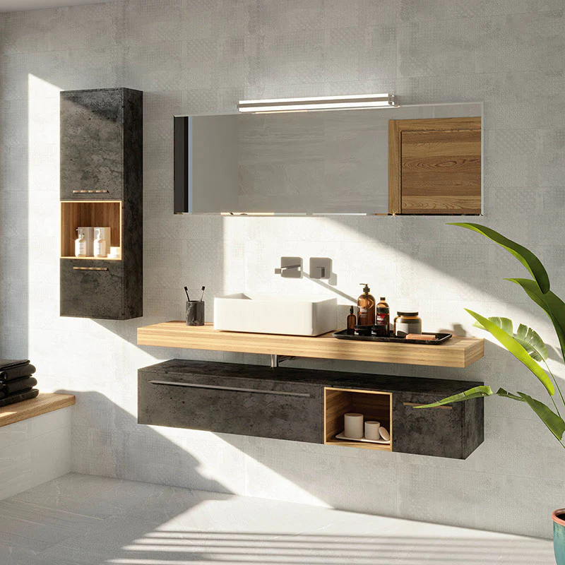 Trex Traces Ice - Rivestimento Effetto Pietra Decorato 25x75