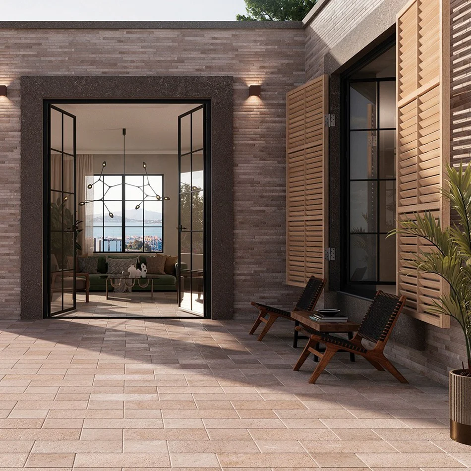 Trulli Tortora 25x50 - Gres Effetto Pietra Pugliese