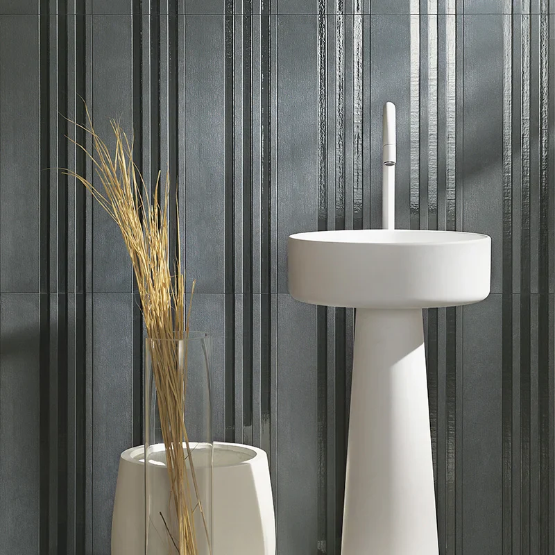 Twiga Stripe Night - Gres Porcellanato Effetto Rigato 24x72