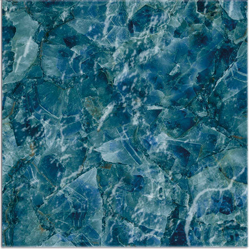 Venus Blue - Gres Porcellanato Effetto Pietra Lucido 15x15