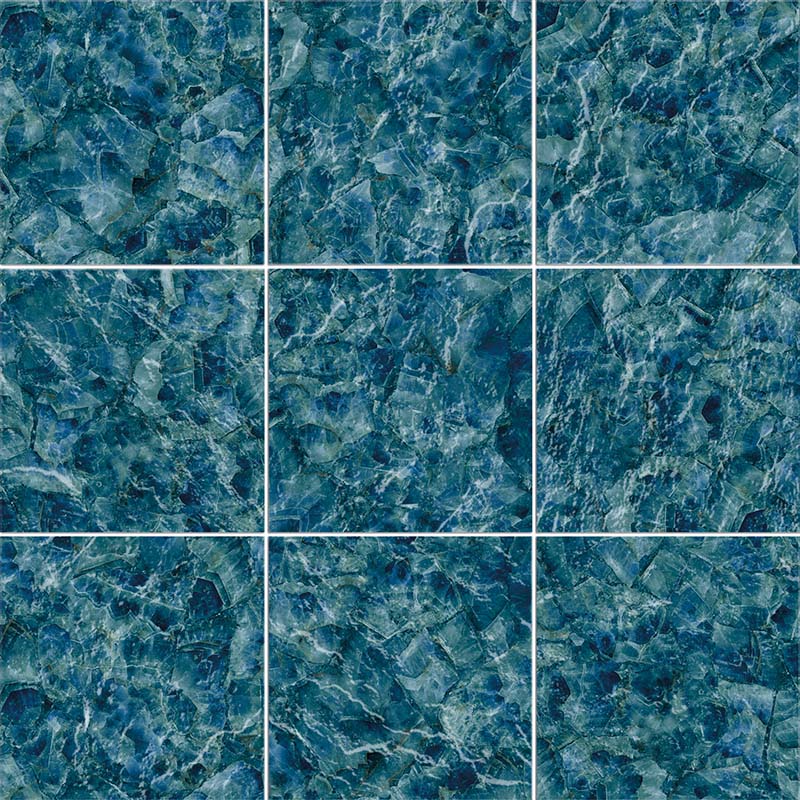 Venus Blue - Gres Porcellanato Effetto Pietra Lucido 15x15 - Image 4