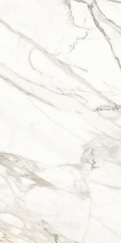 Versilia Borghini White - Gres Effetto Marmo Lucido 60x120 Rettificato