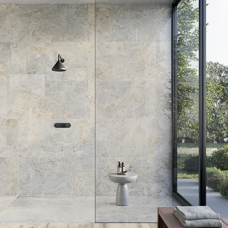 Versilia Fiorito Ivory - Gres effetto marmo vellutato 60x60 rettificato