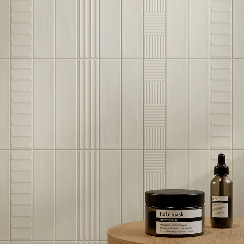 Volume Bamboo Ivory - Gres Effetto Mattoncino Opaco 6x25