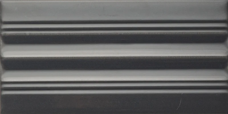 Wigwag Black - Gres Effetto Mattoncino 3D Lucido 7.5x15 - Image 9